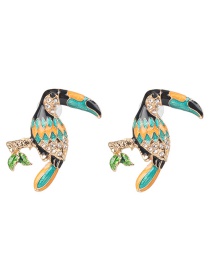 Fashion Woodpecker Insect Earring