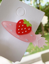 Fashion Strawberry Cartoon Fruit Hair Clip