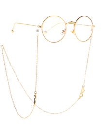 Fashion Gold Non-slip Metal Glasses Glasses Chain