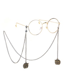 Fashion Bronze Owl Anti-skid Glasses Chain