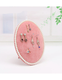 Fashion Pink Trumpet Jewelry Display Stand