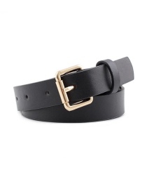 Fashion 834-1 Black Vintage Snake Belt