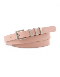 Fashion Pink Pu Belt