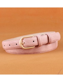 Fashion Pink Wide Versatile Belt