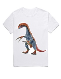 Camiseta Infantil Con Estampado 3d De Dinosaurio De Dibujos Animados