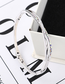Fashion Colorful White Heavenly Love Crystal Bracelet