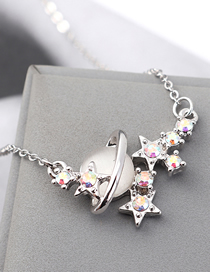 Fashion Gray Crystal Opal A Money Chain - Starlight Color