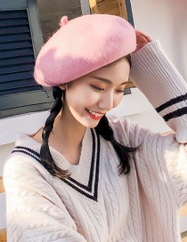 Fashion Korean Powder Woolen Beret