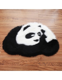 Fashion 80*54cm Binocular Panda Carpet Giant Panda Plush Carpet