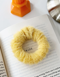 Fashion Lemon Yellow Hair Ring