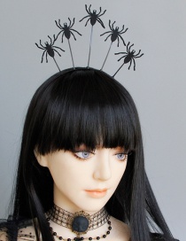 Fashion Black Spider Headband