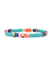 Fashion Color Rice Beads Woven Bracelet