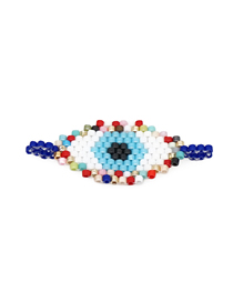 Fashion Color Eye Bead Woven Accessories