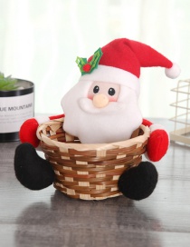 Fashion Small Old Man Candy Basket Christmas Fruit Basket