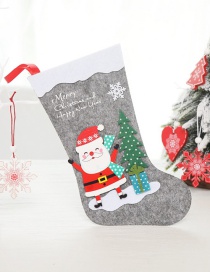 Fashion Large Old Man Christmas Stocking Santa Claus Socks