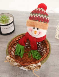 Fashion Large Snowman Candy Basket Christmas Candy Basket