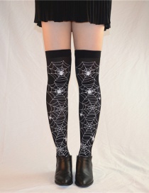 Fashion Black Striped Stockings