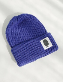 Fashion Handprinted Cloth-knitted Baby Wool Hat