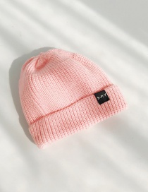 Fashion Mmy Standard Pink Cloth Standard Children's Wool Cap