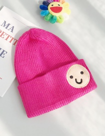 Fashion Doll Smiley Rose Funny Smiley Wool Cap