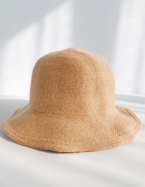 Fashion Brushed Wool Knit Wool Knit Fisherman Hat