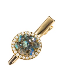 Fashion Blue Diamond-studded Hairpin