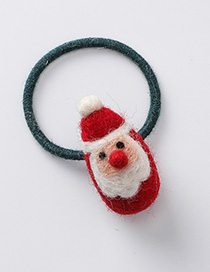Fashion Santa Claus (hair Rope) Plush Rope