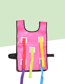 Fashion Pink Vest Tail Sticky Jersey Outdoor Children's Toys