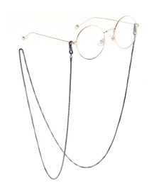 Fashion Black Non-fading Chain Glasses Chain