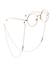 Fashion Gold Non-fading Pearl Eyeglass Chain