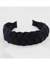 Fashion Black Twist Fabric Geometric Headband
