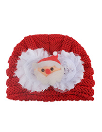 Fashion Red Children's Wool Cap