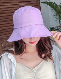 Fashion Purple Foldable Sunhat