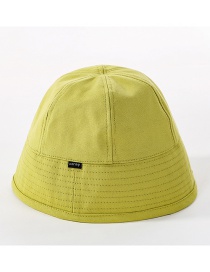 Fashion Avocado Green Cotton Fisherman Hat