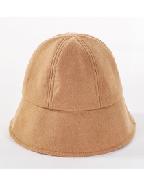 Fashion Camel Wool Fisherman Hat