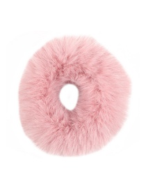 Fashion Dark Pink Mink Hair Accessories