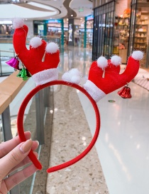Fashion Red Antlers Christmas Hat Christmas Gift Headband