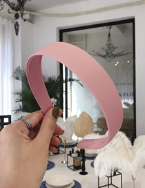 Fashion Scrub - Pink Plastic Light Board With Toothed Anti-skid Headband
