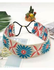 Fashion Beige Sun Flower Headband Bow Headband