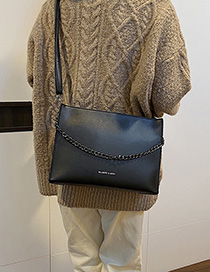 Fashion Black Chain Hand Shoulder Shoulder Bag