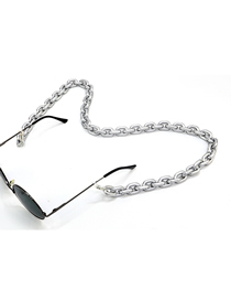 Silver Acrylic Anti-slip Anti-lost Glasses Chain