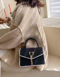 Fashion Black Chain Hand Shoulder Shoulder Bag