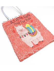 Fashion Alpaca + Gift Gift Alpaca Sequined Shoulder Bag