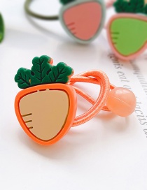 Fashion Orange Carrot-pull The Rope Carrot Child Hair Rope