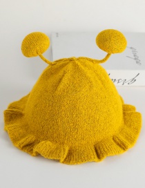 Fashion 23 # Little Bee-yellow Bee Lace Baby Hat