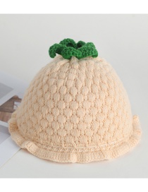 Fashion Creamy-white Strawberry Lace Baby Hat
