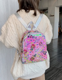 Fashion Figure Five Powder Sequin Doll Backpack