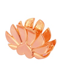 Fashion Rose Gold Glossy Lotus Love Grab Clamp