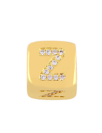 Fashion Golden Z Diamond Sieve Diy Bracelet