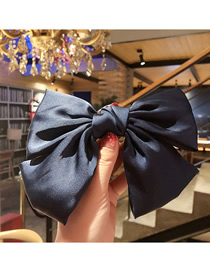Fashion Blue (hairpin) Double Bow Hair Clip